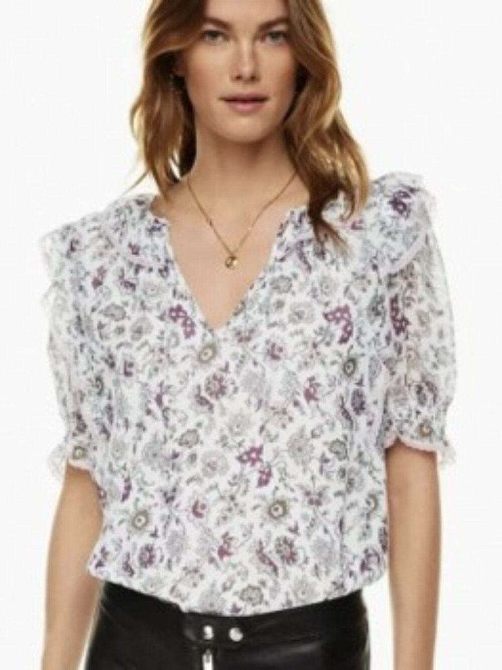 Aritzia Wilfred Amyris Blouse
